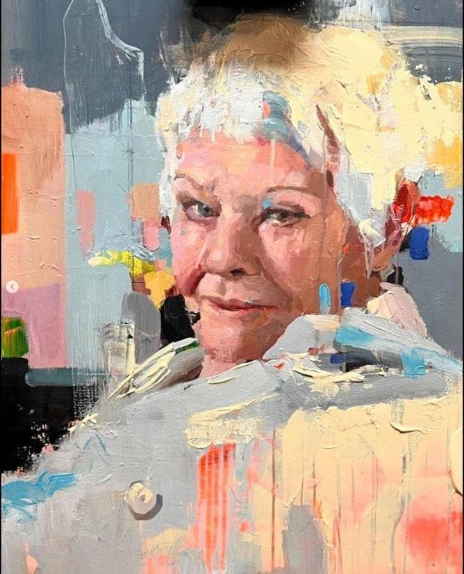 Gibraltar Artist S Work Chosen By Dame Judi Dench Sur In English   Judi Dench KA1H  1200x840@Diario Sur 